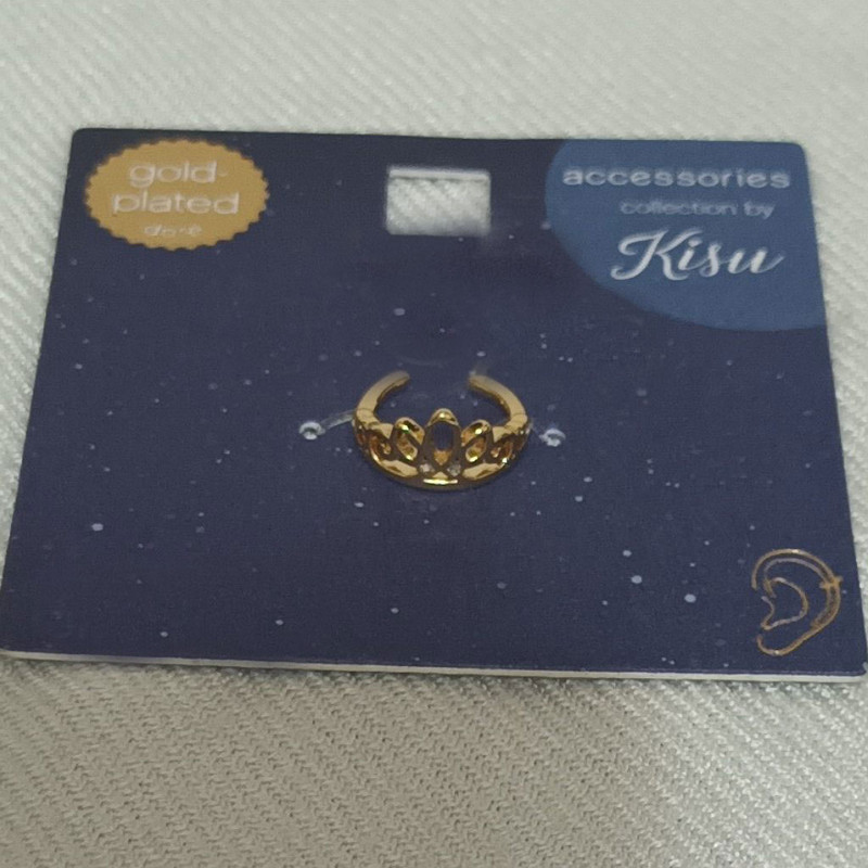 پیرسینگ گوش زنانه اکسسورایز مدل روکش طلا کد SMG77 پیرسینگ گوش زنانه اکسسورایز مدل روکش طلا کد SMG77