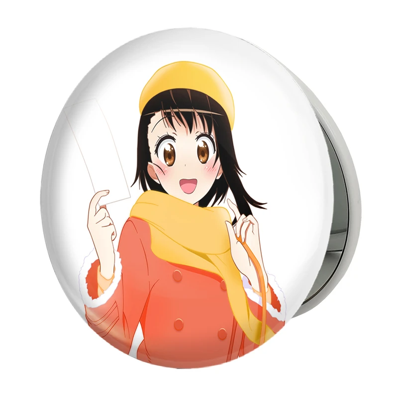 آینه جیبی خندالو طرح اونودرا انیمه عشق دروغین مدل تاشو کد 17147 