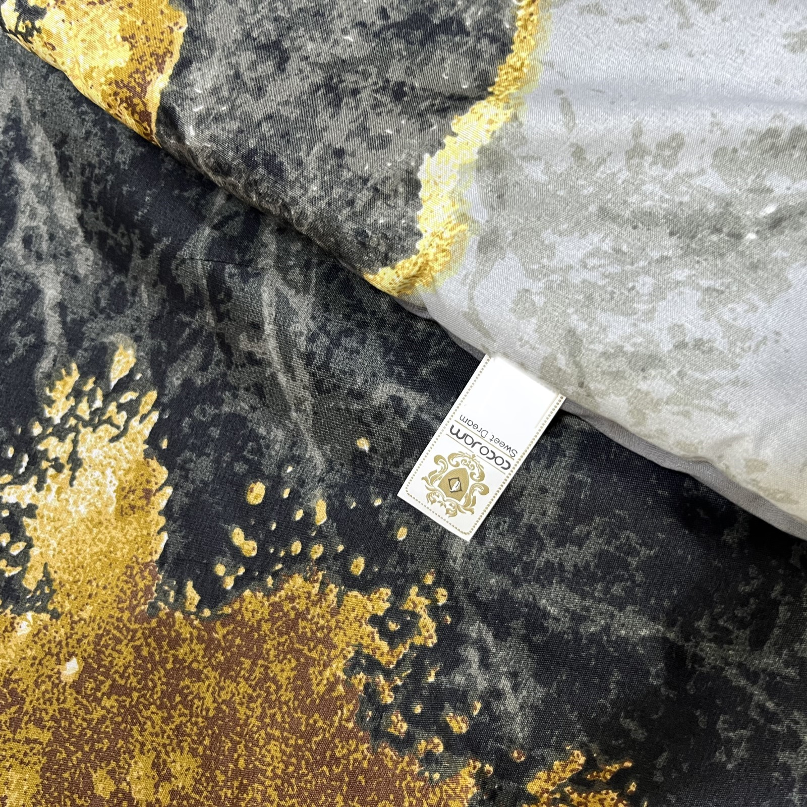 سرویس ملحفه کوکو جم مدل دیجی گرانیت دو نفره سه تکه