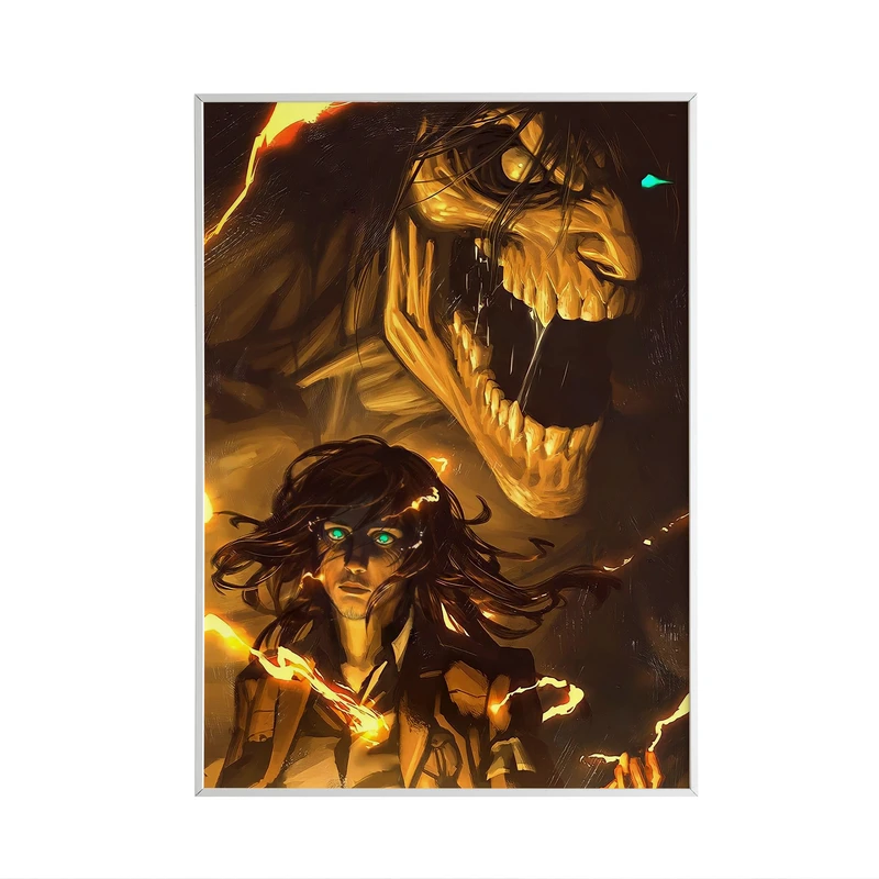 تابلو مدل ارن یگر اتک آن تایتان