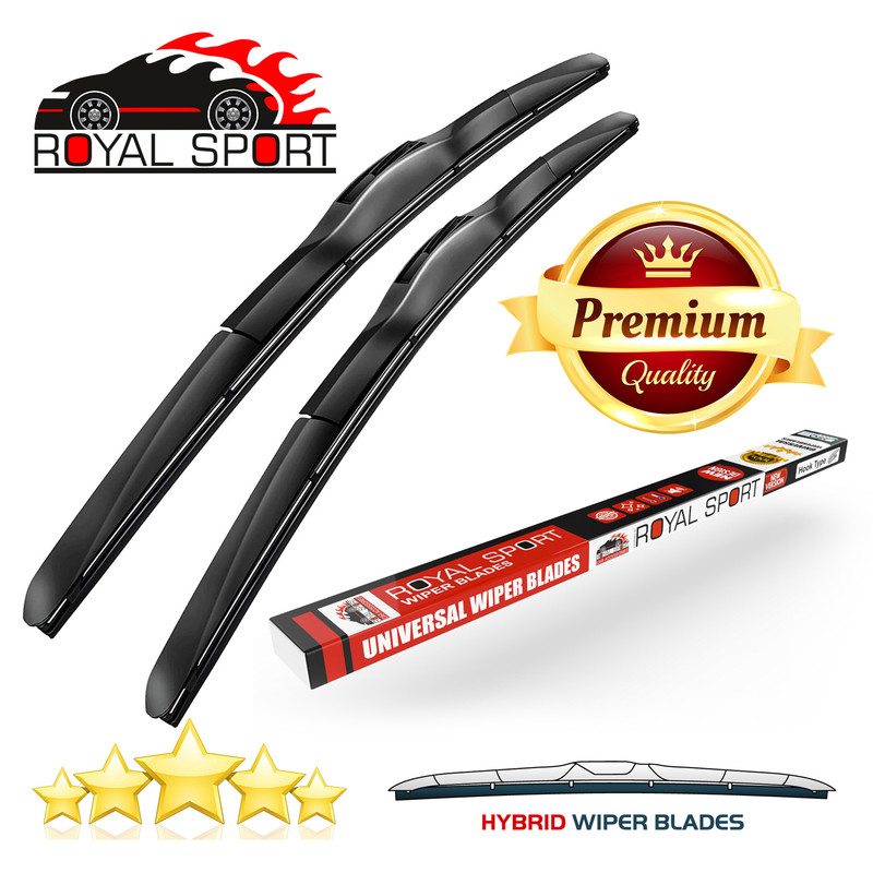 تیغه برف پاک‌کن رویال اسپرت مدل HYBRID PLUS مناسب برای دنا پلاس بسته 2 عددی