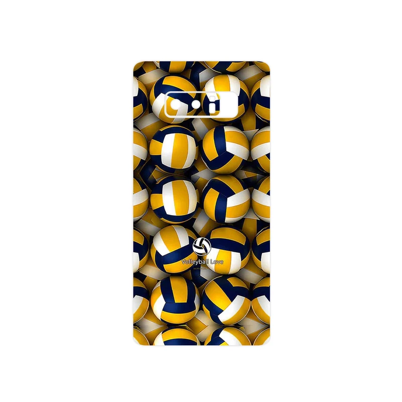 برچسب پوششی ماهوت مدل Volleyball مناسب برای گوشی موبایل سامسونگ Galaxy Note 8