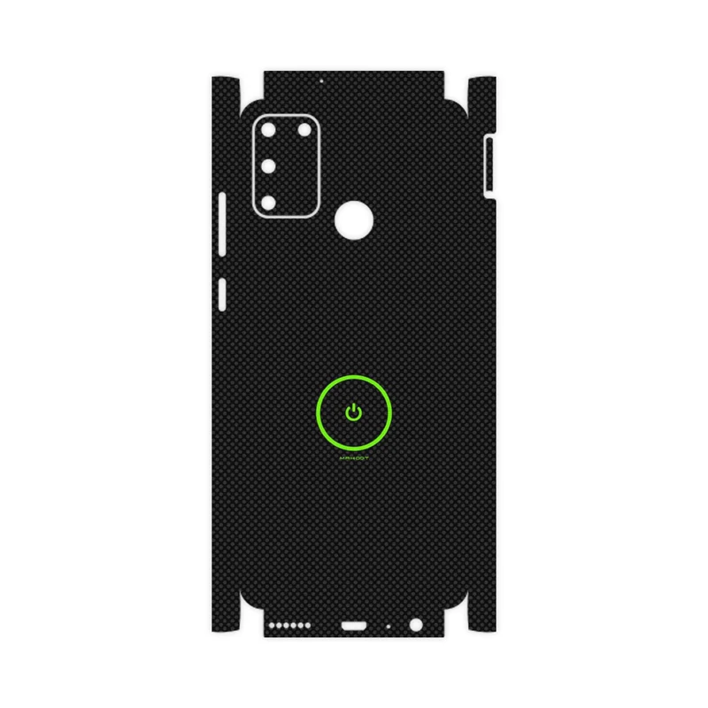 برچسب پوششی ماهوت مدل Minimal Power Button-FullSkin مناسب برای گوشی موبایل آنر 9A