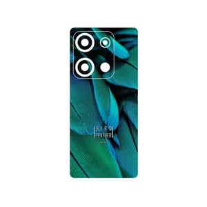 MAHOOT Green Feather Cover Sticker for Xiaomi Redmi Note 14S