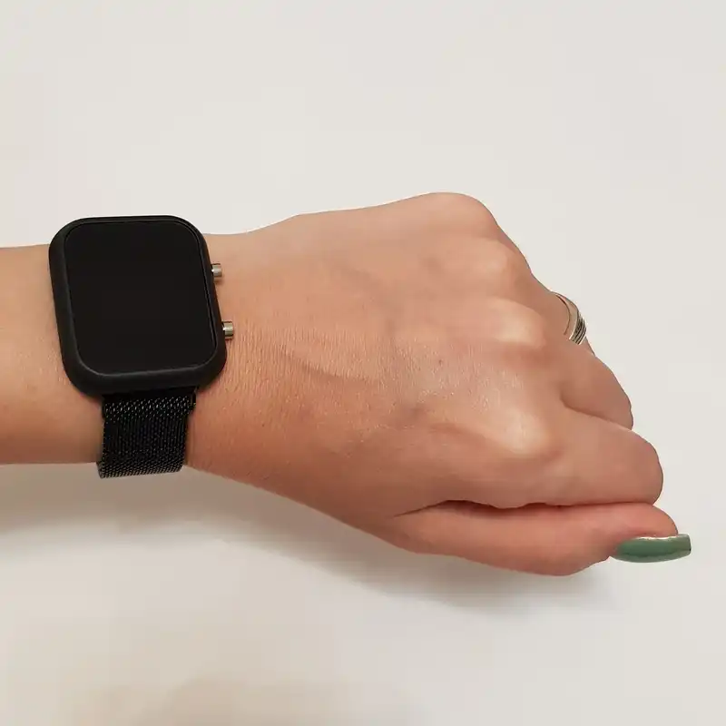 ساعت مچی دیجیتال مدل بند حصیری 3256