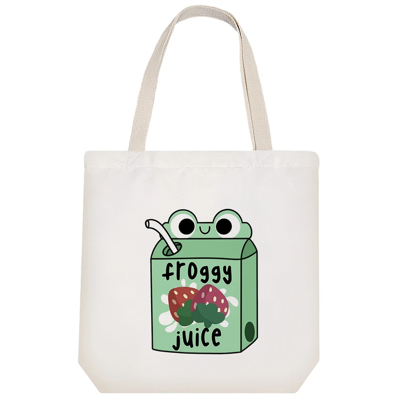 ساک خرید خندالو طرح قورباغه  کد 3356