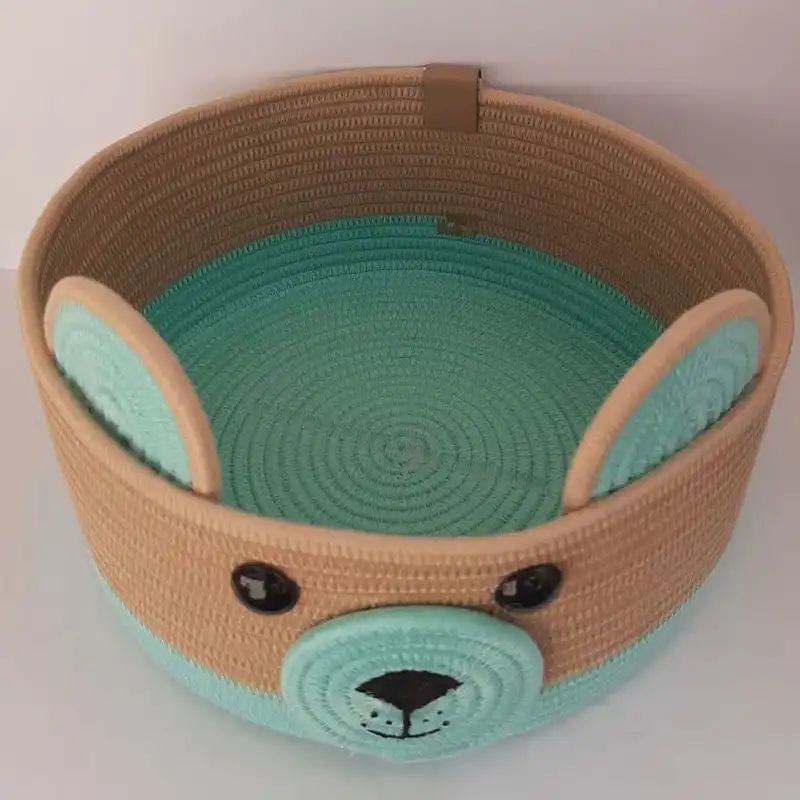 سبد بافتنی طرح TEDY