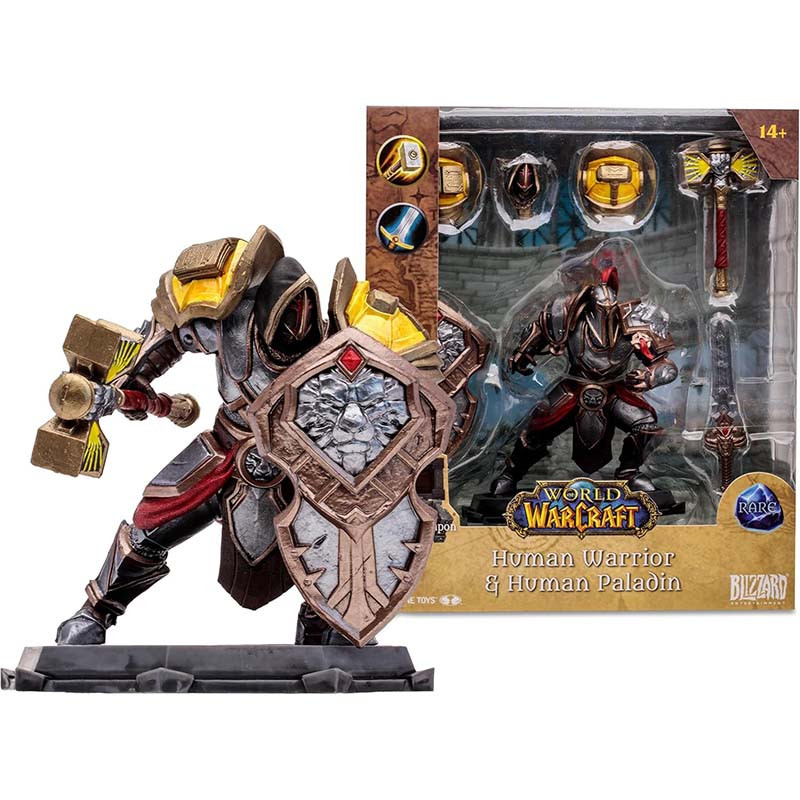 اکشن فیگور مکفارلن تویز مدل وارکرافت سری World of Warcraft Human