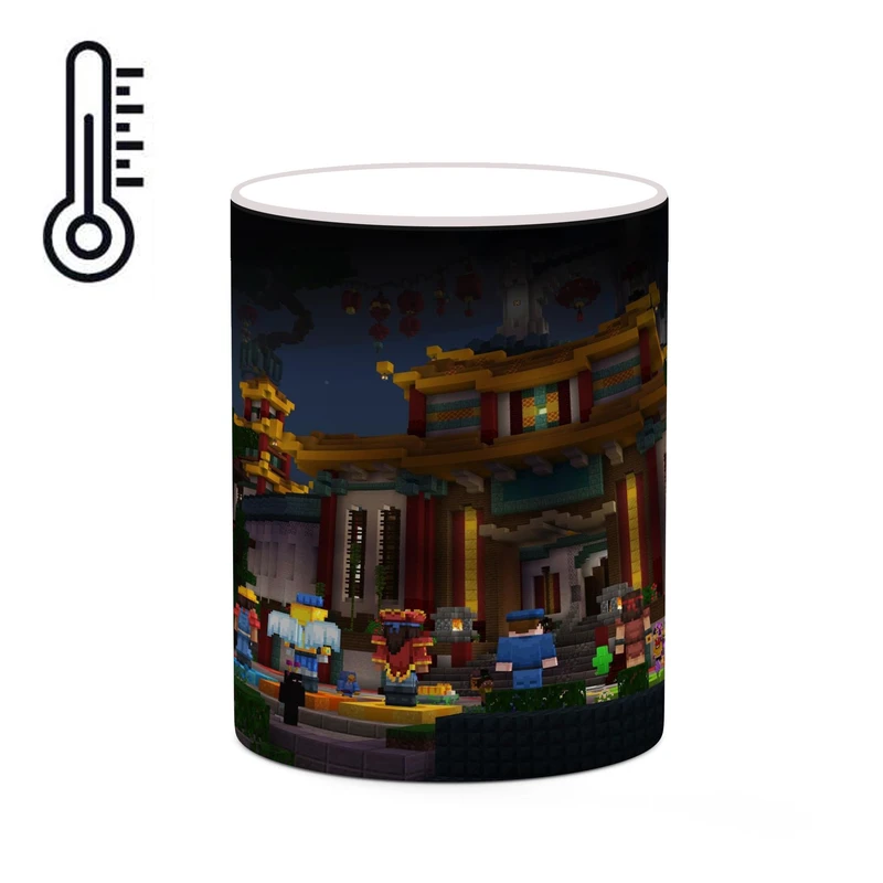 ماگ حرارتی کاکتی طرح ماینکرافت minecraft مدل mgh41281