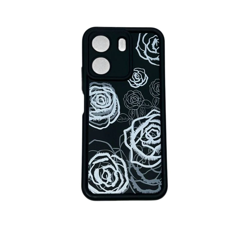 کاور مدل گل رز کد an026 مناسب برای گوشی موبایل شیائومی Redmi 13c