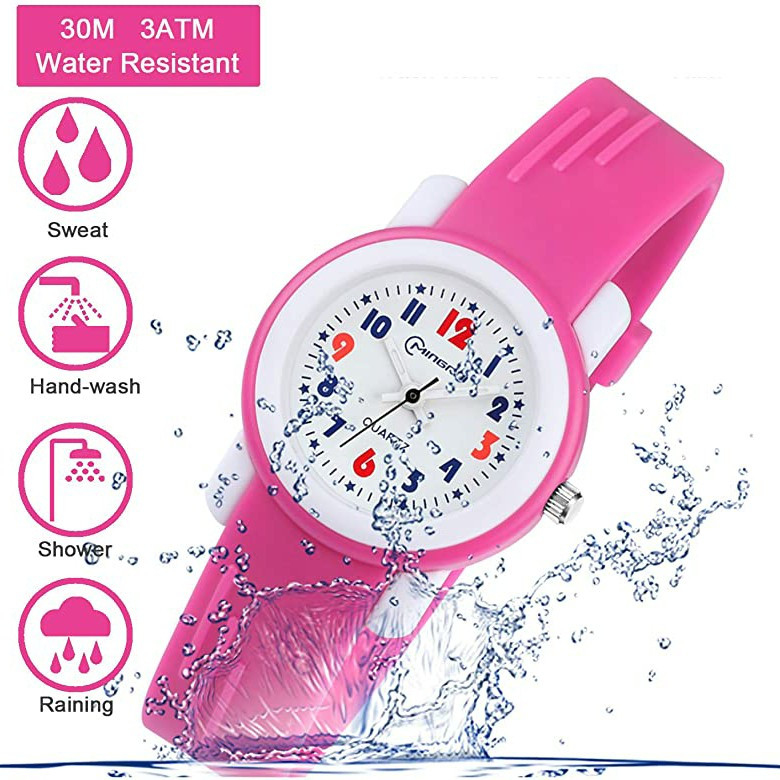 ساعت مچی عقربه ای دخترانه مینگ روی مدل Mn ساعت مچی عقربه ای دخترانه مینگ روی مدل Mn