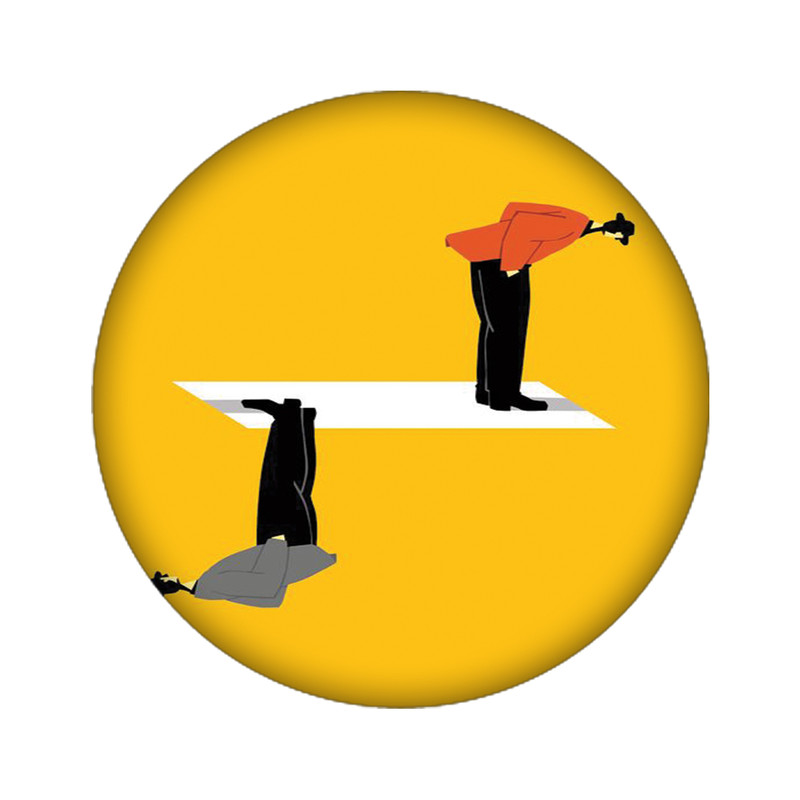 استیکر تزئینی موبایل مدل People کد 3785