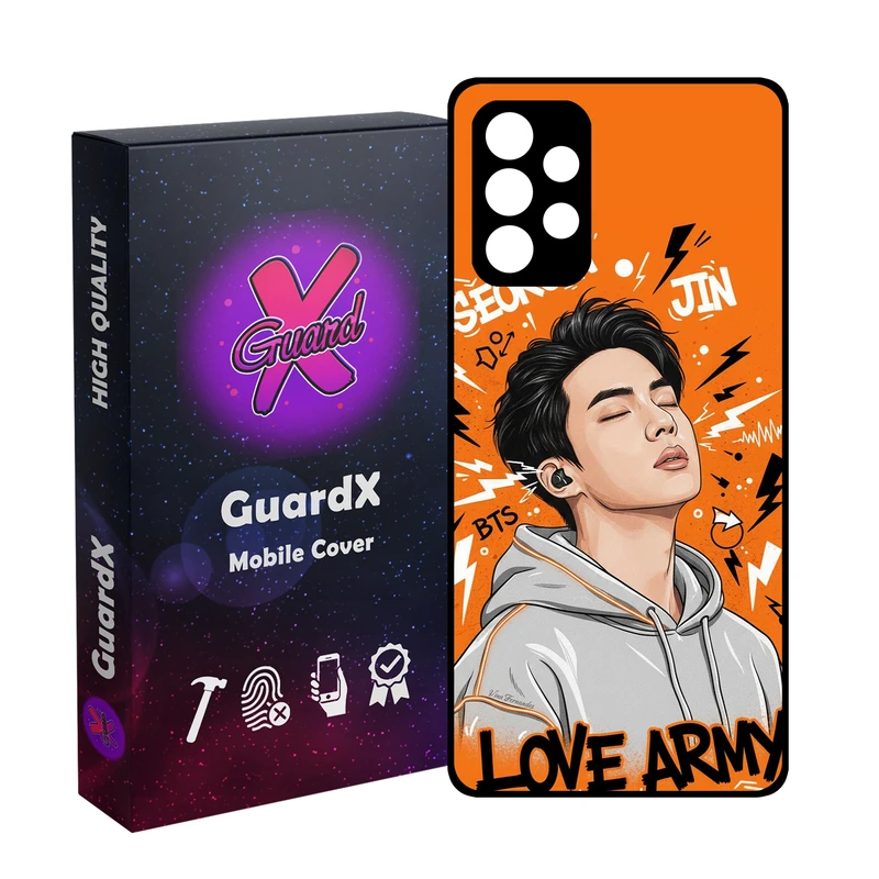 کاور گارد ایکس طرح Seokjin مدل 11043 مناسب برای گوشی موبایل سامسونگ Galaxy A52/A52S