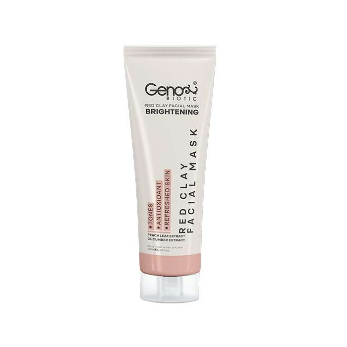 ماسک صورت و گردن ژنوبایوتیک مدل خاک رس قرمز حجم 100 میلی لیتر ماسک صورت و گردن ژنوبایوتیک مدل خاک رس قرمز حجم 100 میلی لیتر