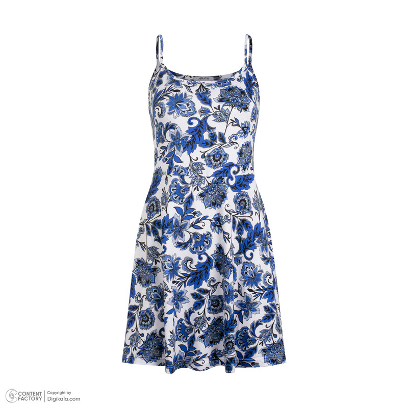 پیراهن زنانه افراتین مدل برگ و گل کد 9593