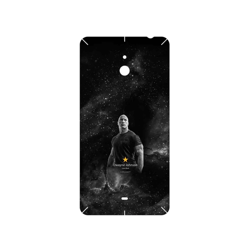 برچسب پوششی ماهوت مدل Dwayne Johnson مناسب برای گوشی موبایل نوکیا Lumia 1320
