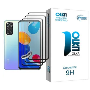 Cooling Olka Glass MIX003 Screen Protector For Xiaomi Redmi Note 11 Pack Of 3