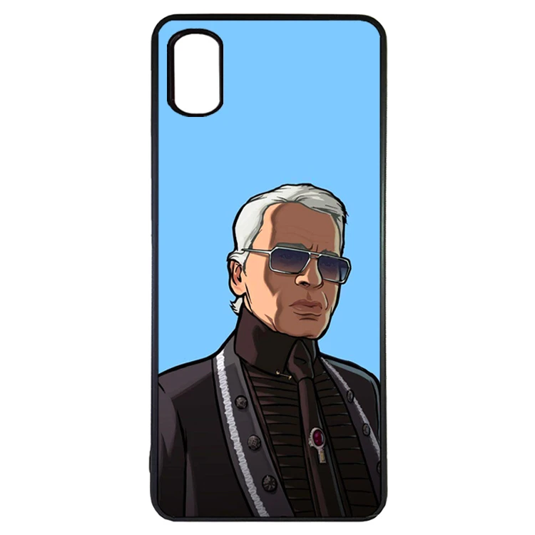 کاور گالری وبفر طرح لاگرفیلد مناسب برای گوشی موبایل سامسونگ galaxy a01 core