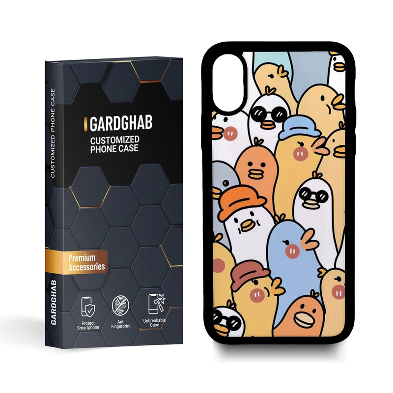   کاور گارد قاب مدل فانتزی مناسب برای گوشی موبایل اپل iphone x / xs 