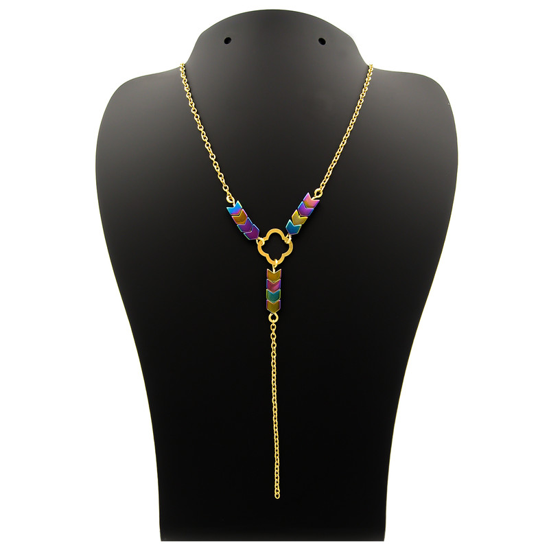 نیم ست طلا 18 عیار زنانه مانچو مدل smg024