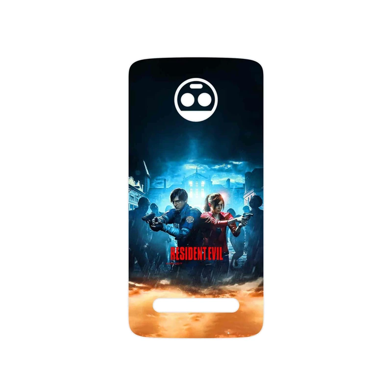 برچسب پوششی ماهوت مدل Residentevil Game Series مناسب برای گوشی موبایل موتورولا Moto Z2 Force