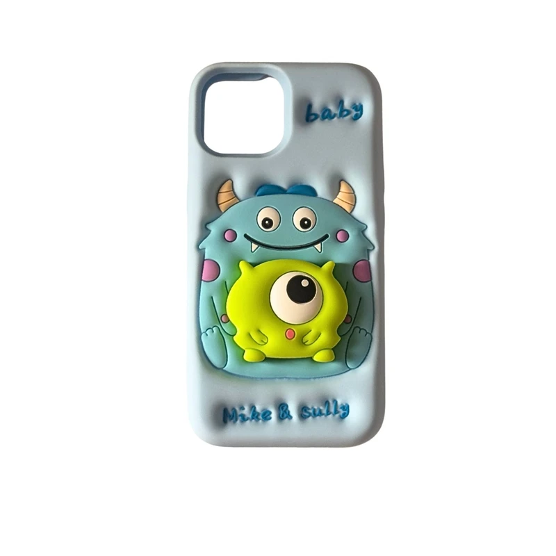 کاور طرح سالیوان مدل mike & sully مناسب برای گوشی موبایل اپل iphone 13pro/14pro/15pro