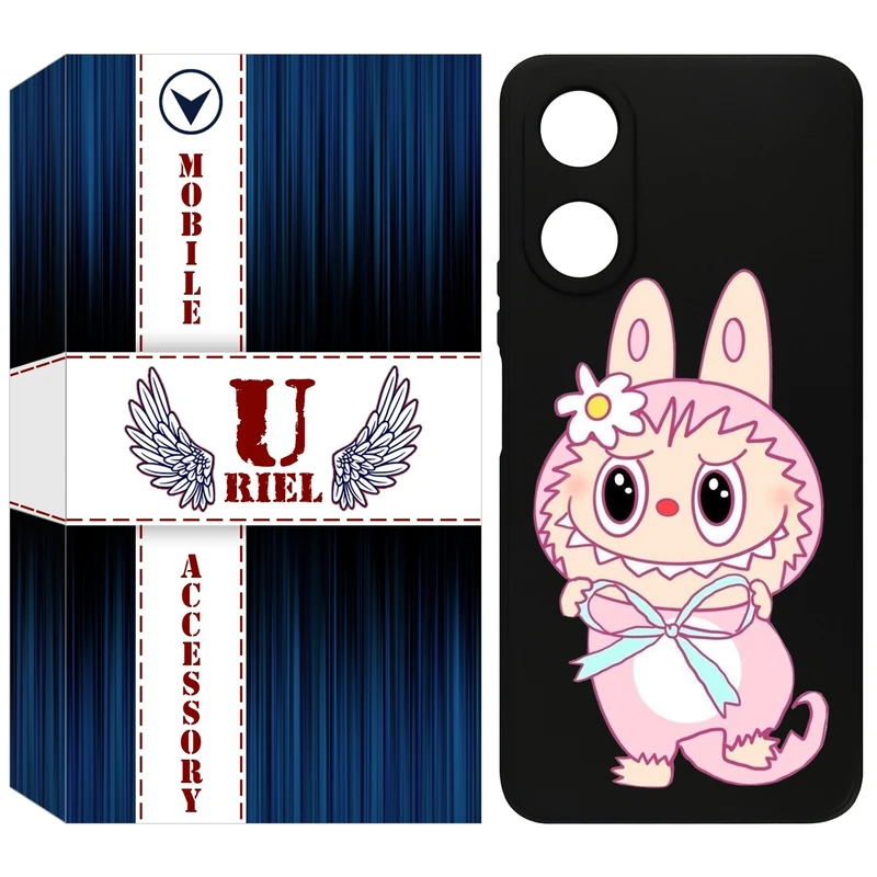 کاور یوریل مدل KSH کد 146 طرح عروسک لبوبو مناسب برای گوشی موبایل آنر X5 Plus