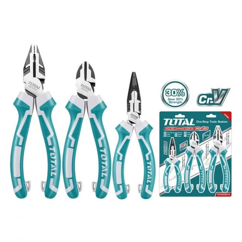 انبر توتال مدل THT2K0301S مجموعه 3 عددی