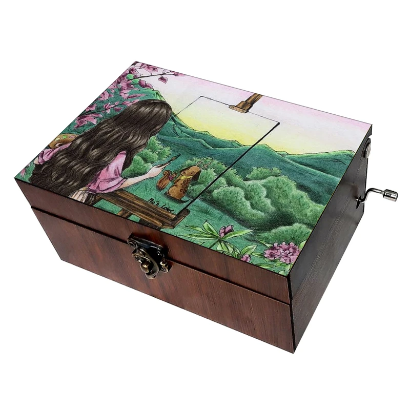 جعبه موزیکال مدل دخترانه کد B646 