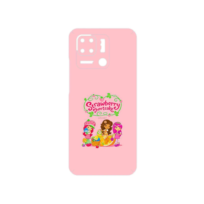 برچسب پوششی ماهوت مدل Strawberry Shortcake مناسب برای گوشی موبایل شیائومی Redmi 10 Power