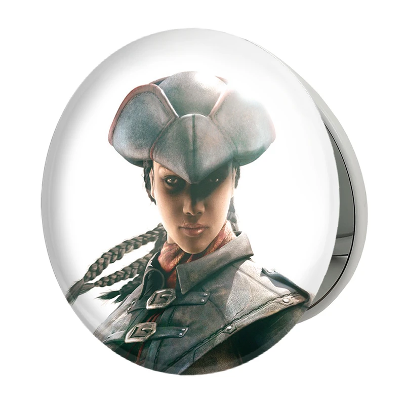 آینه جیبی خندالو طرح بازی اساسینز کرید Assassins  Creed مدل تاشو کد 27933
