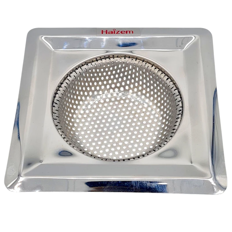 صافی سینک هایزم مدل مربعی استیل