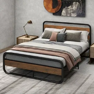 تختخواب فلزی یک نفره مدل G-TF31 سایز 120*200