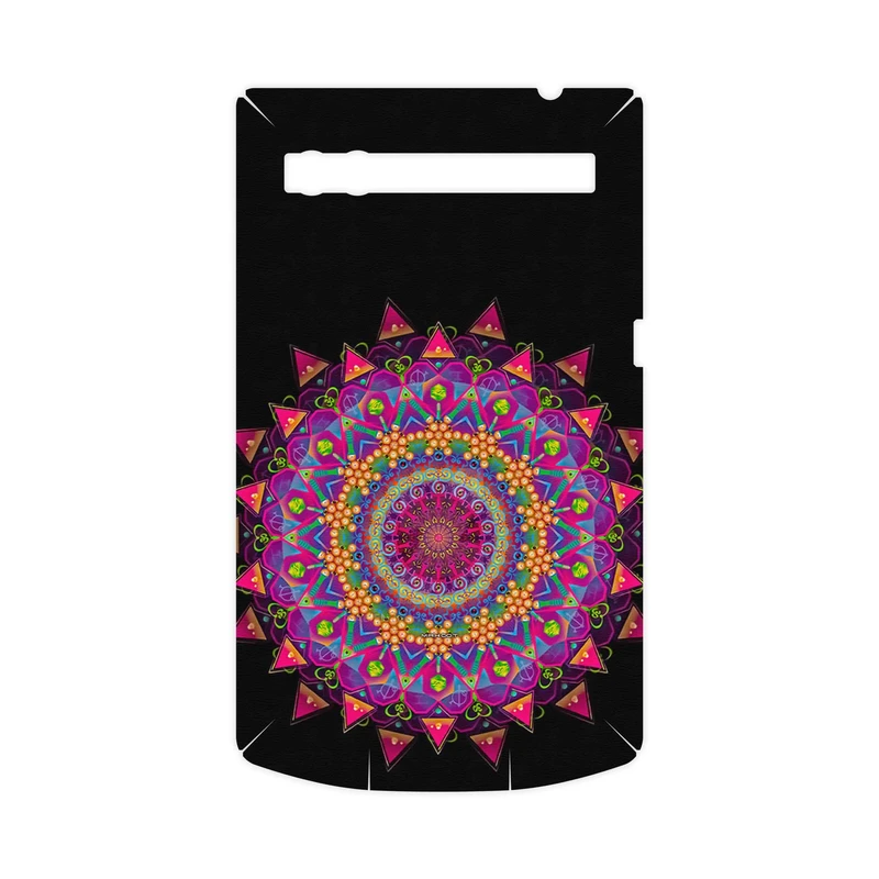 برچسب پوششی ماهوت مدل Mandala Design 5-FullSkin مناسب برای گوشی موبایل بلک بری P9983