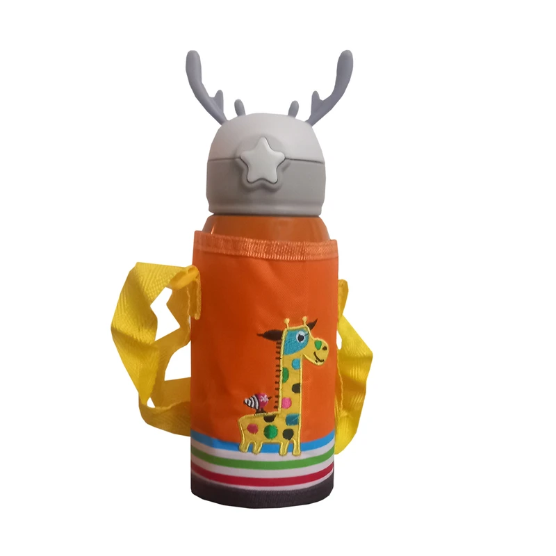 قمقمه کودک مدل Gh455 طرح دوجداره گنجایش 0.5 لیتر