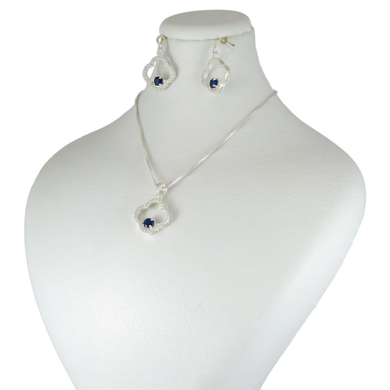 نیم ست نقره زنانه مدل AV185-S4.5 C2 نیم ست نقره زنانه مدل AV185-S4.5 C2