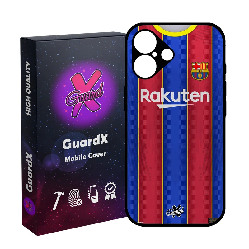 کاور گارد ایکس طرح بارسلونا مدل 10228 مناسب برای گوشی موبایل اپل iPhone 16