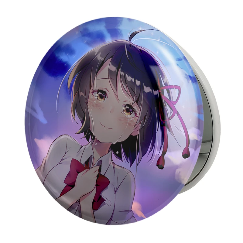 آینه جیبی خندالو طرح میتسویا میامیزو انیمه یورنیم مدل تاشو کد 16279