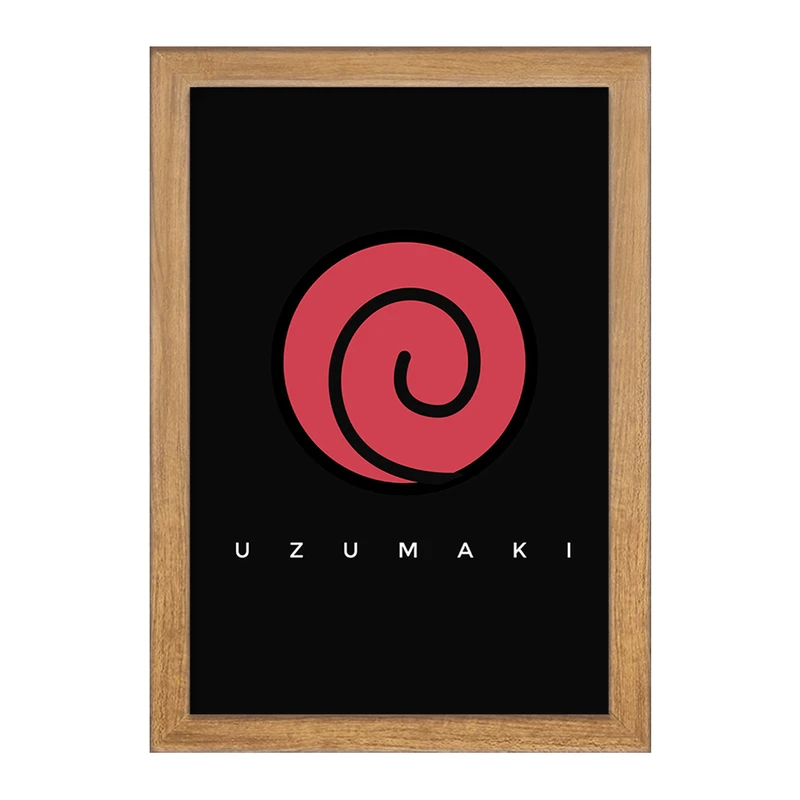 تابلو خندالو مدل خاندان اوزوماکی انیمه ناروتو Naruto  کد 11275