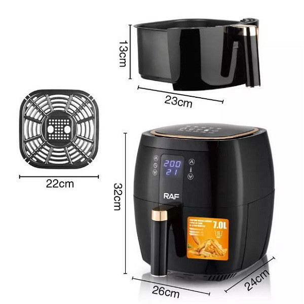 سرخ کن بدون روغن راف مدل R-5231 سرخ کن بدون روغن راف مدل R-5231