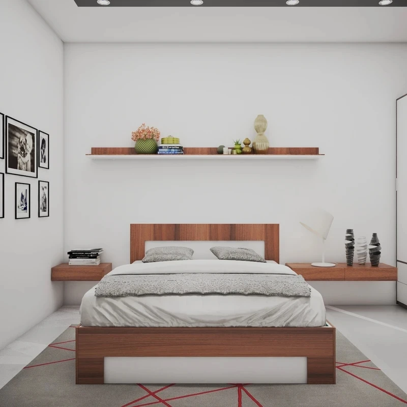 تخت خواب دو نفره اعیان مدل FH303 سایز 160x200 سانتی متر