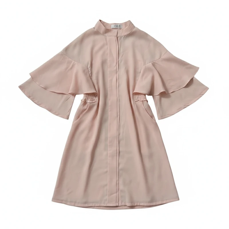 پیراهن یقه گرد زنانه مدل munuto