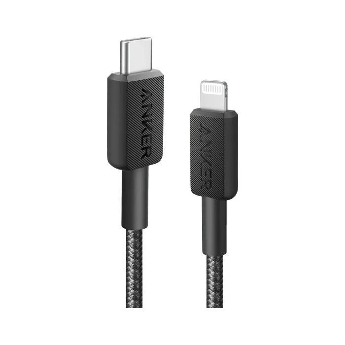 کابل تبدیل USB-C به لایتنینگ انکر مدل A81B5H11 طول 0.9 متر