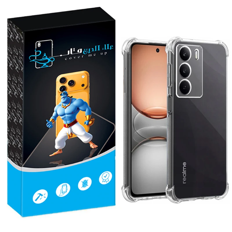 کاور علاالدین قاب مدل Crystal مناسب برای گوشی موبایل ریلمی C71