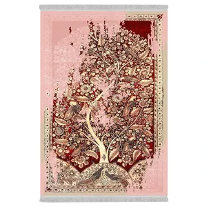 فرش پارچه‌ای دفه مدل فرشینه طرح مدرن کد 877