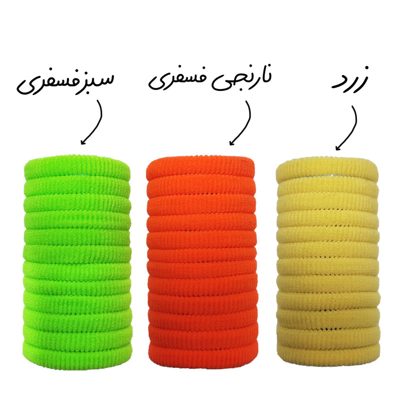 کش مو زنانه مدل ۰۹ بسته ۱۲ عددی