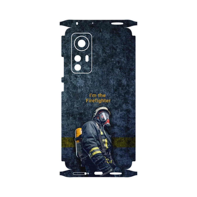 برچسب پوششی ماهوت مدل Firefighter-FullSkin مناسب برای گوشی موبایل شیائومی 12