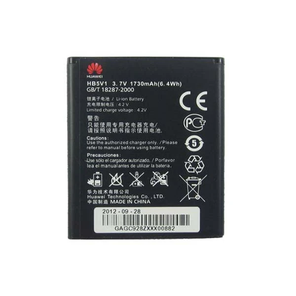 باتری موبایل مدل HB5V134ظرفیت 1730 میلی آمپر ساعت مناسب برای گوشی موبایل هوآوی Y520