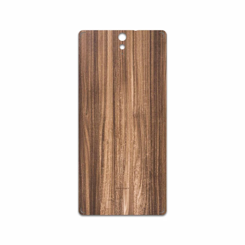برچسب پوششی ماهوت مدل Light Walnut Wood مناسب برای گوشی موبایل سونی Xperia C5