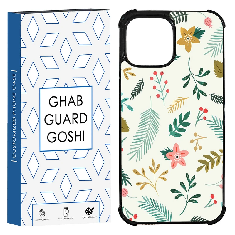 کاور قاب گارد گوشی طرح گل کد TPU-036 مناسب برای گوشی موبایل اپل Iphone 13 / 14